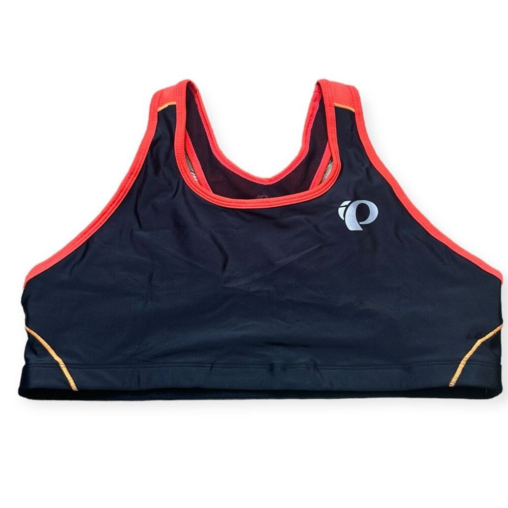 Pearl Izumi Black and Red Sports Bra